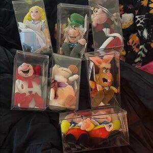 Disney Alice in Wonderland “bean bag” set